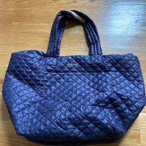 Dark purple MZ Wallace Large Metro Tote